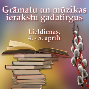 Grāmatu un mūzikas ierakstu gadatirgus Spīķeros